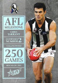 2012 Select AFL Champions - Milestone Game Foils #MG14 Chris Tarrant Front